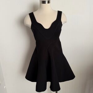 Acler Black Mini Dress